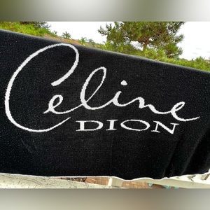 Rare Celine Dion Comfy Throw Blanket From Caesar’s Palace 48x78
